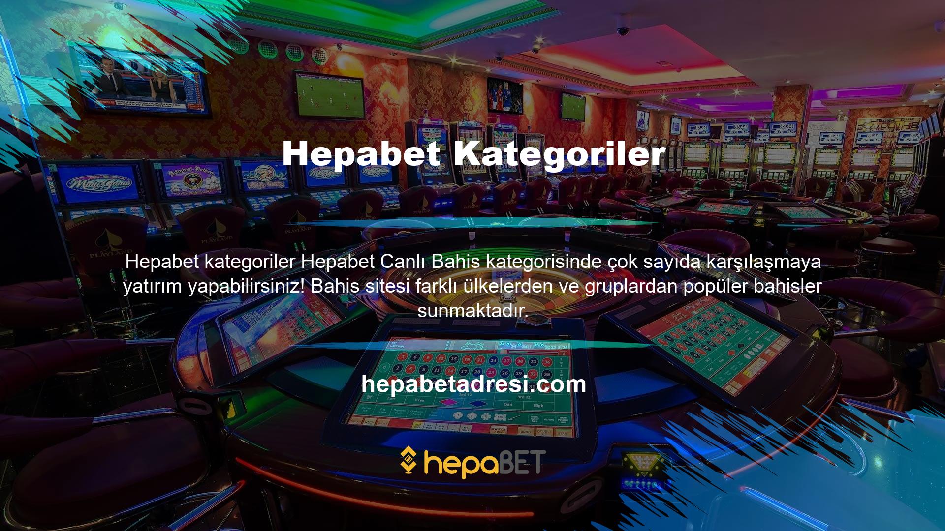 Olağan olanların yanı sıra yapabileceğiniz farklı bahis türleri vardır