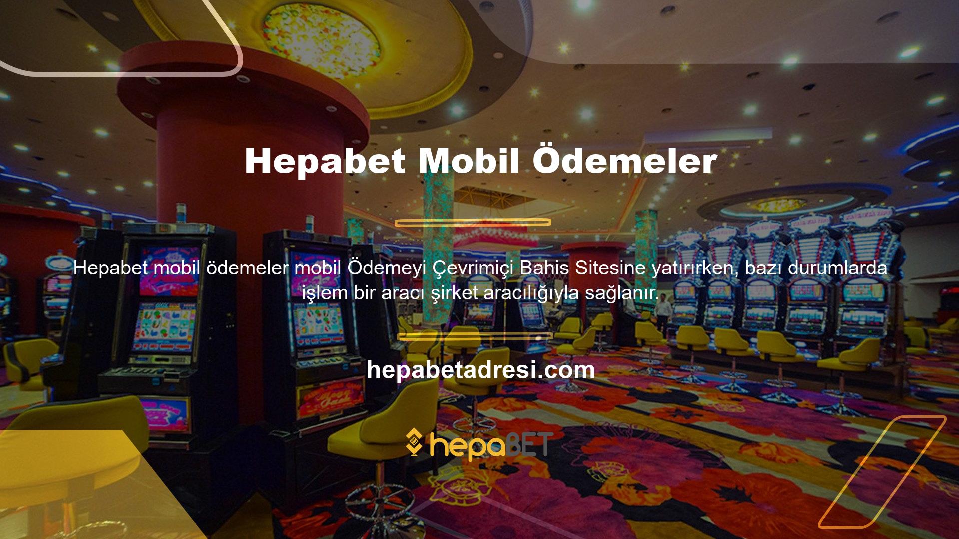 Hepabet size en güvenilir ve kesintisiz mobil ödeme depozito aracılık sunar